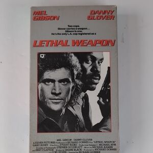 Lethal Weapon VHS Tape